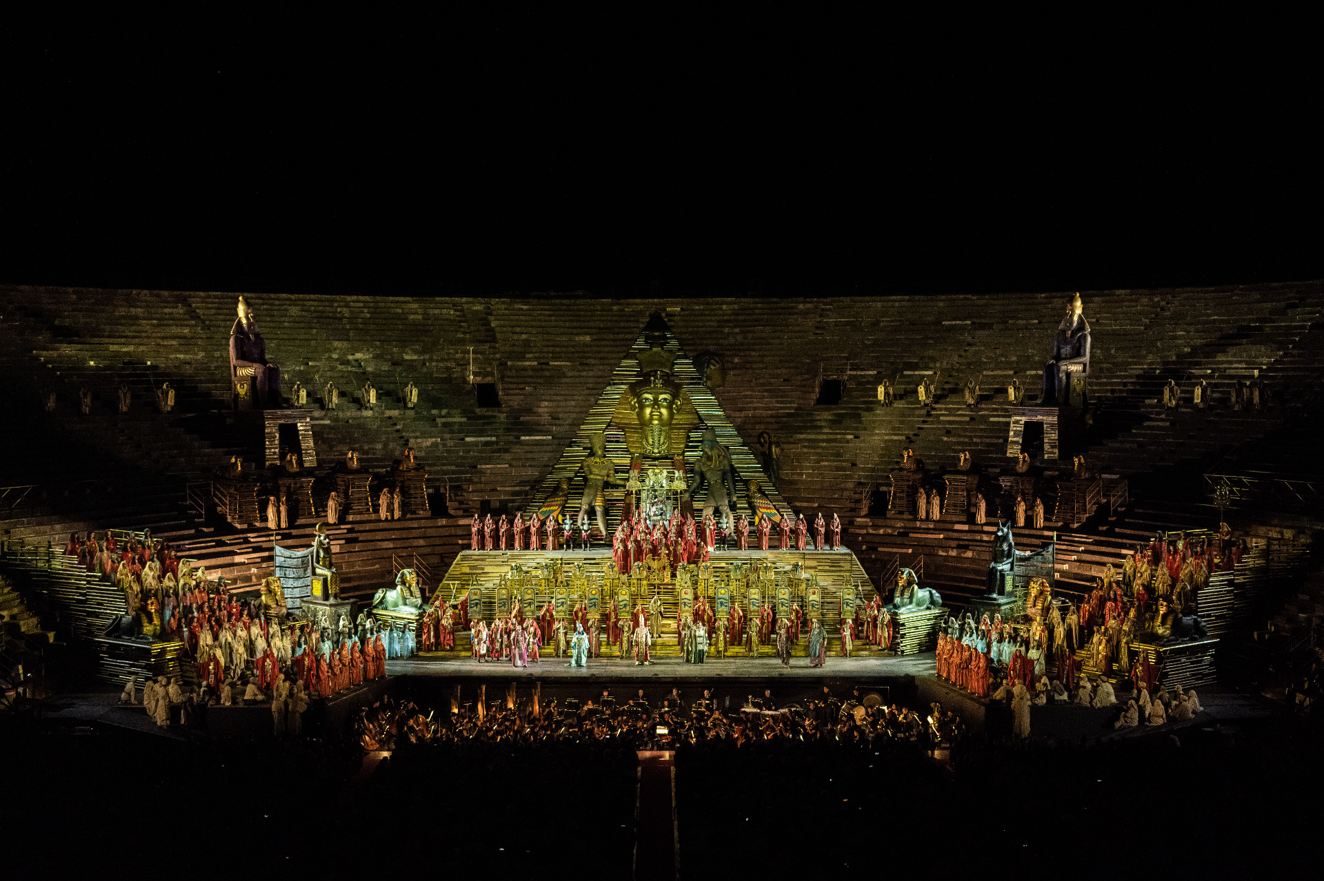 Scenografia dell'opera Aida