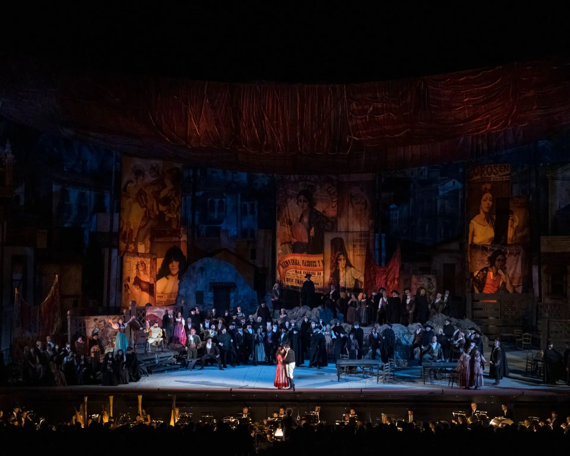Scenografia dell'opera Carmen