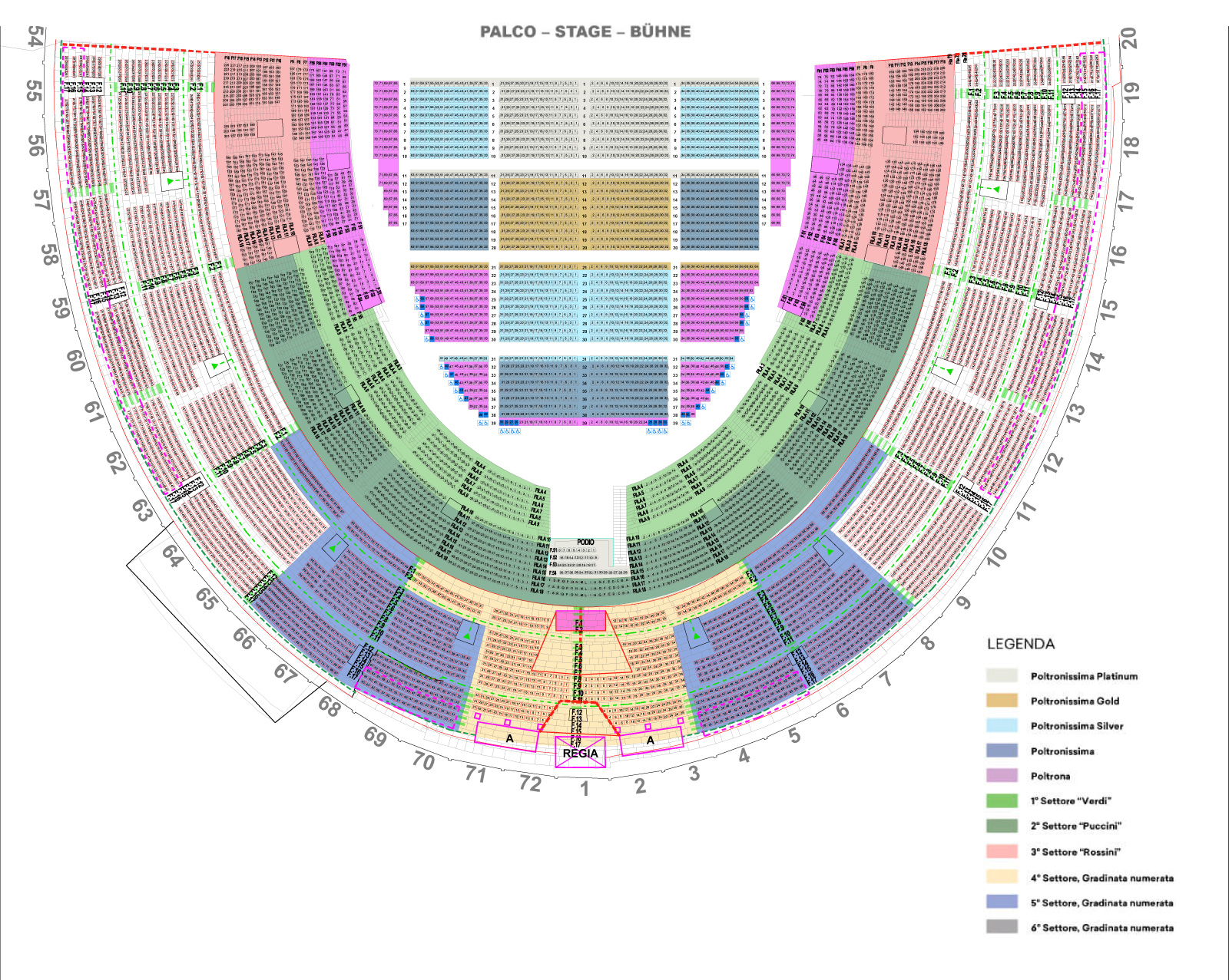 Prices And Seating Plan Arena Di Verona calendario 2021 arena verona