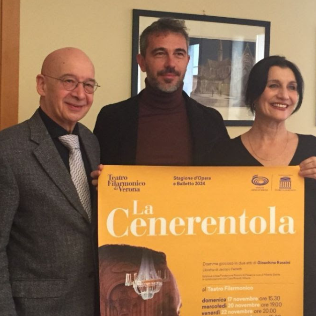 Rossini's Cenerentola from 17 November at the Teatro Filarmonico in Verona