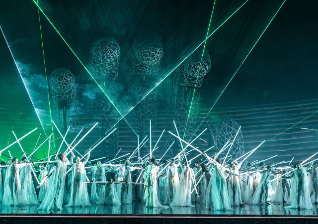 Were you at the performance of Aida on 1 August 2025?