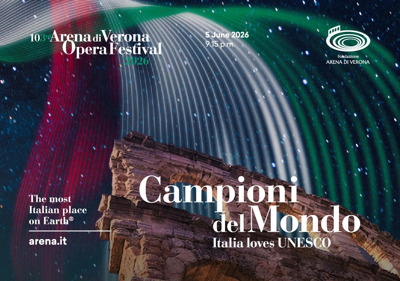 On Valentine's Day, gift the Arena di Verona