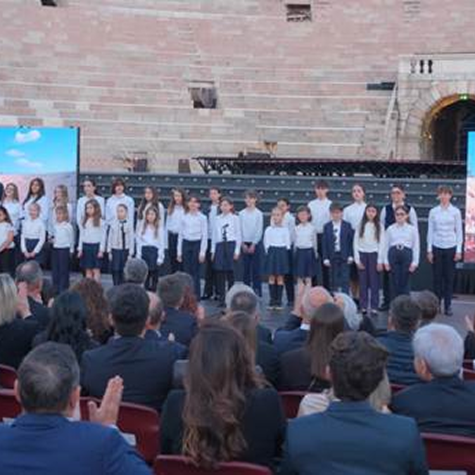 Anmeldungen für Kinderchor der Fondazione Arena di Verona