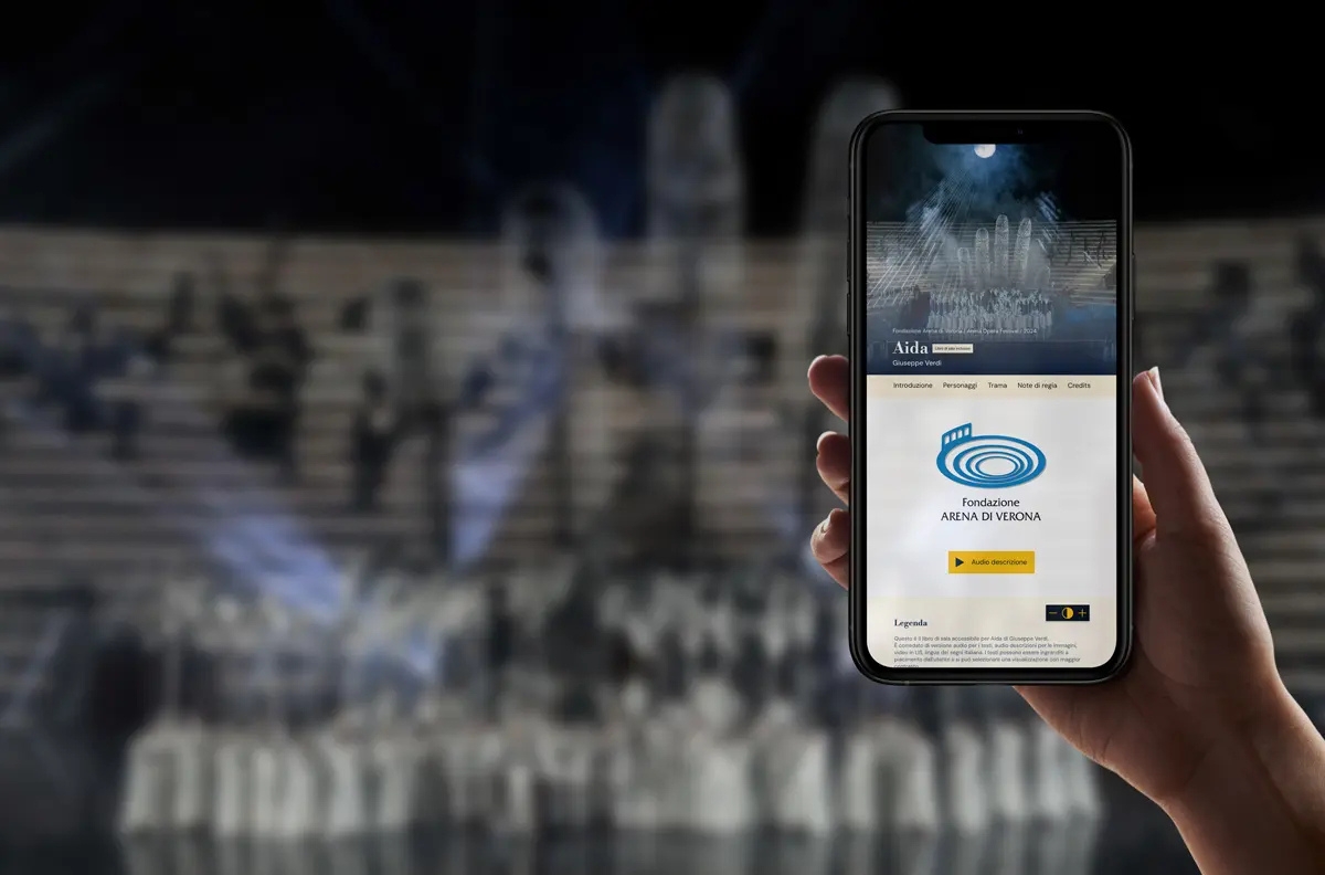 Accessible digital opera booklet