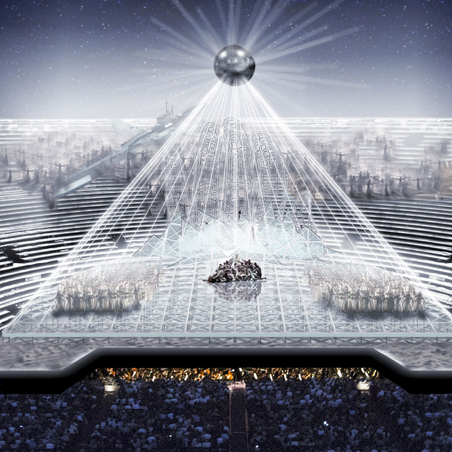 Verona Arena's centennial opera festival commences with spectacular "Crystal" Aida