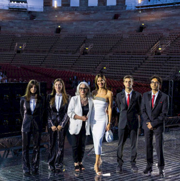The 100th Arena di Verona Opera Festival 2023 wears Genny