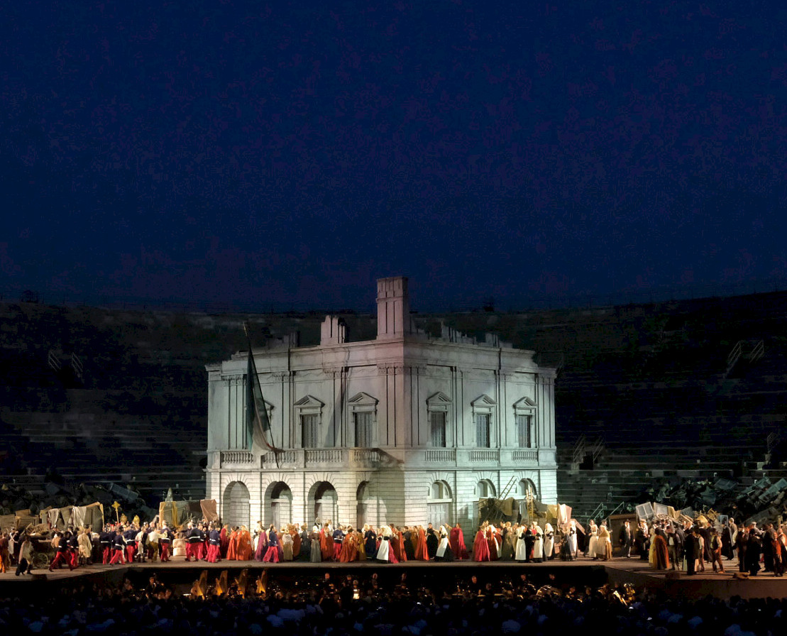 Mit dem "Nabucco" endlich wieder eine kolossale Aufführung bei den 99. Arena di Verona Opera Festival 2022