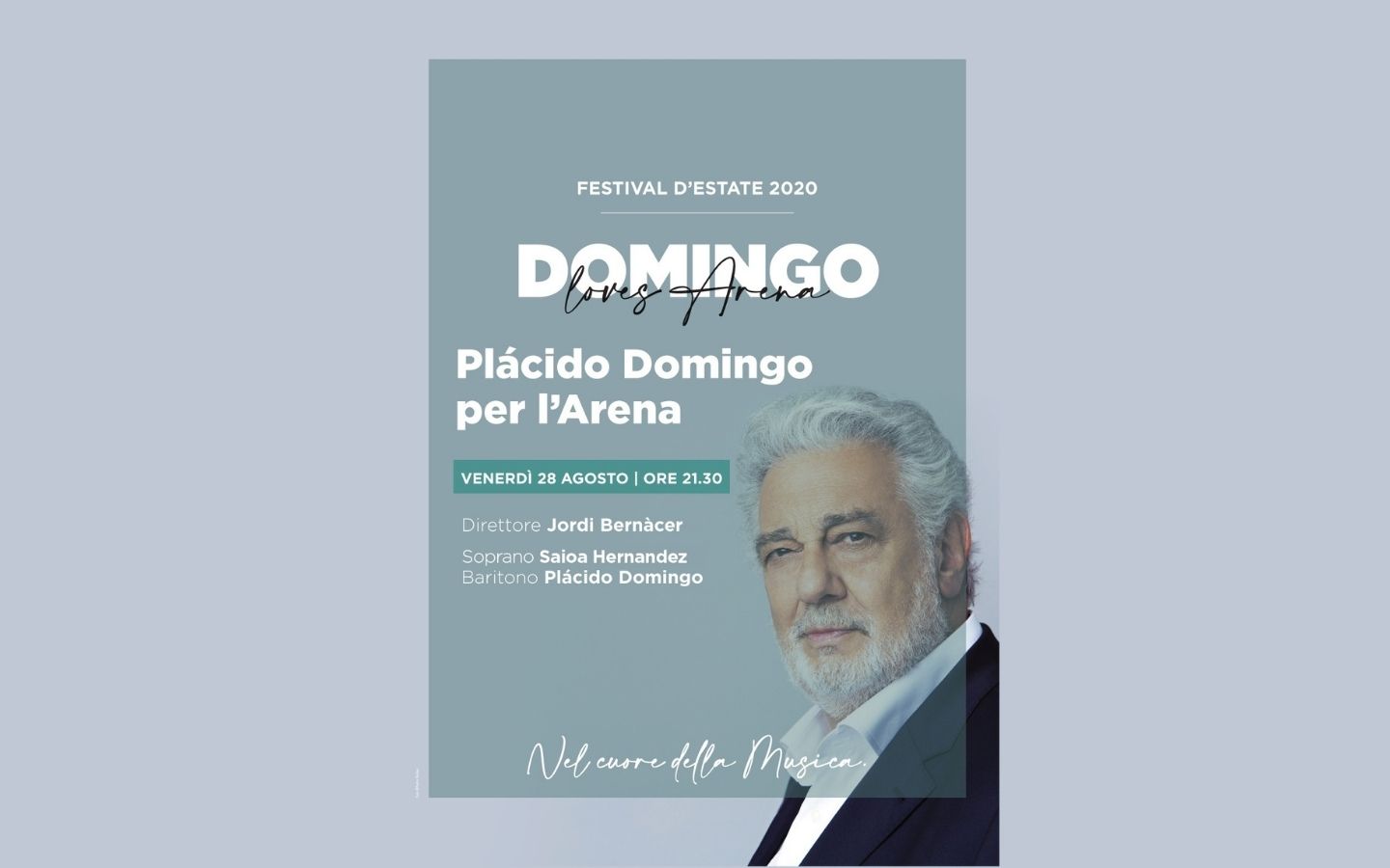 Plàcido Domingo for the Arena