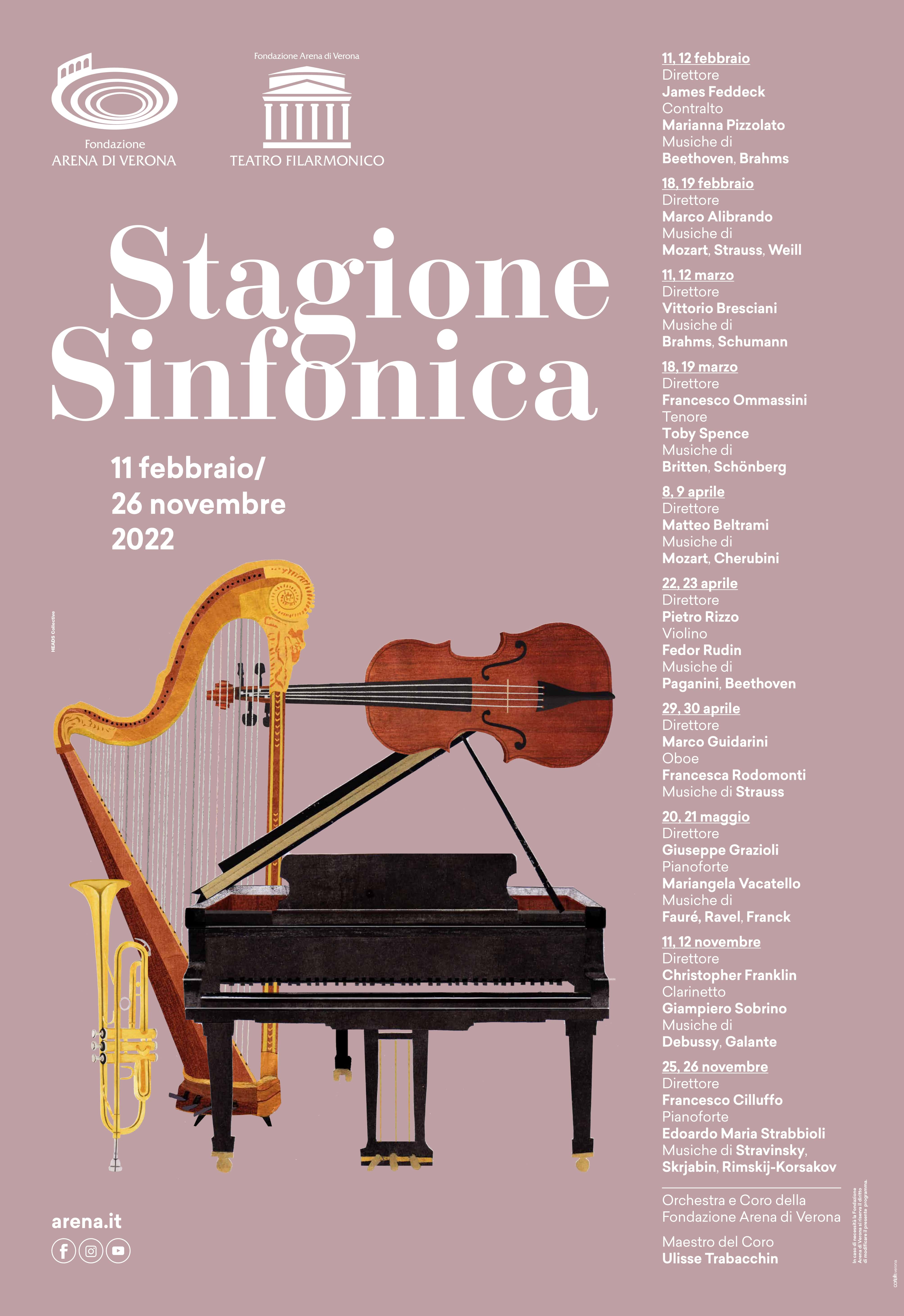 Stagione Sinfonica 2022_Teatro Filarmonico di Verona