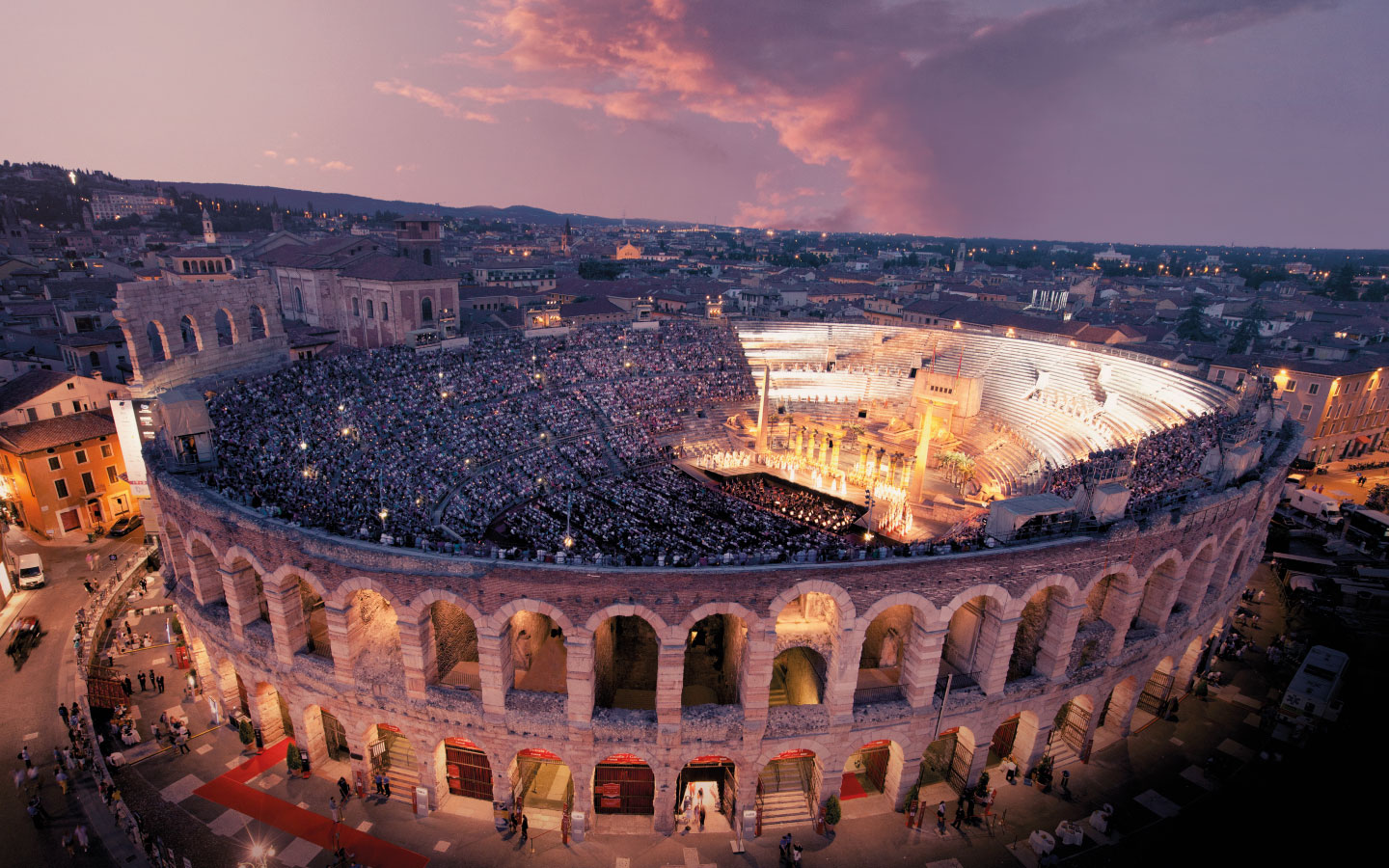 The casts of the 99th Arena di Verona Opera festival