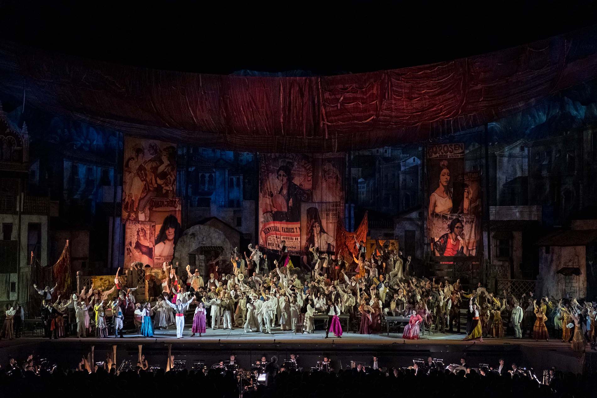 Arena "Carmen" by Bizet Arena di Verona Opera Festival 2024