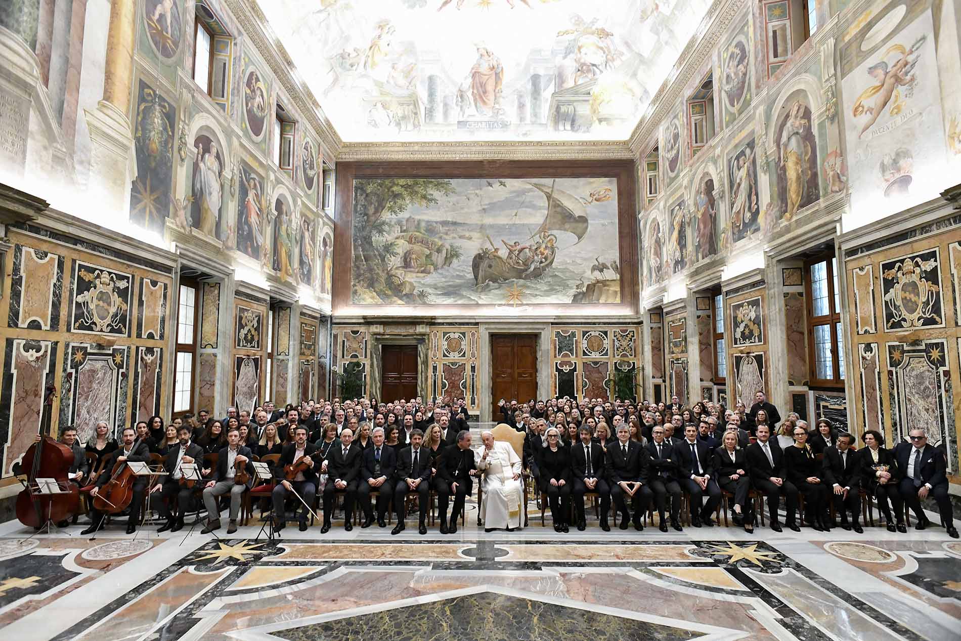 Fondazione Arena di Verona in udienza privata da Papa Francesco